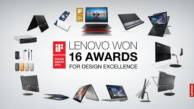 Image:Lenovo грабна 16 награди за дизайн