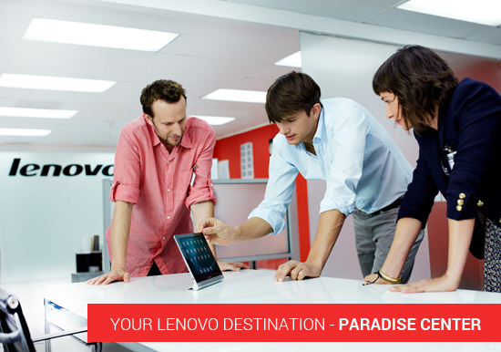 Image:Lenovo Exclusive Store скоро в Paradise center