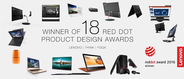 Image:Рекордни 18 отличия на Lenovo за дизайн