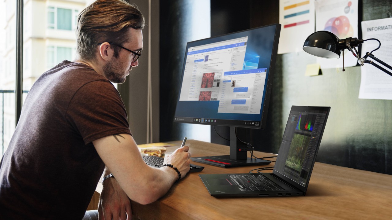 Image:Екстремна мощност от Lenovo ThinkPad и ThinkVision