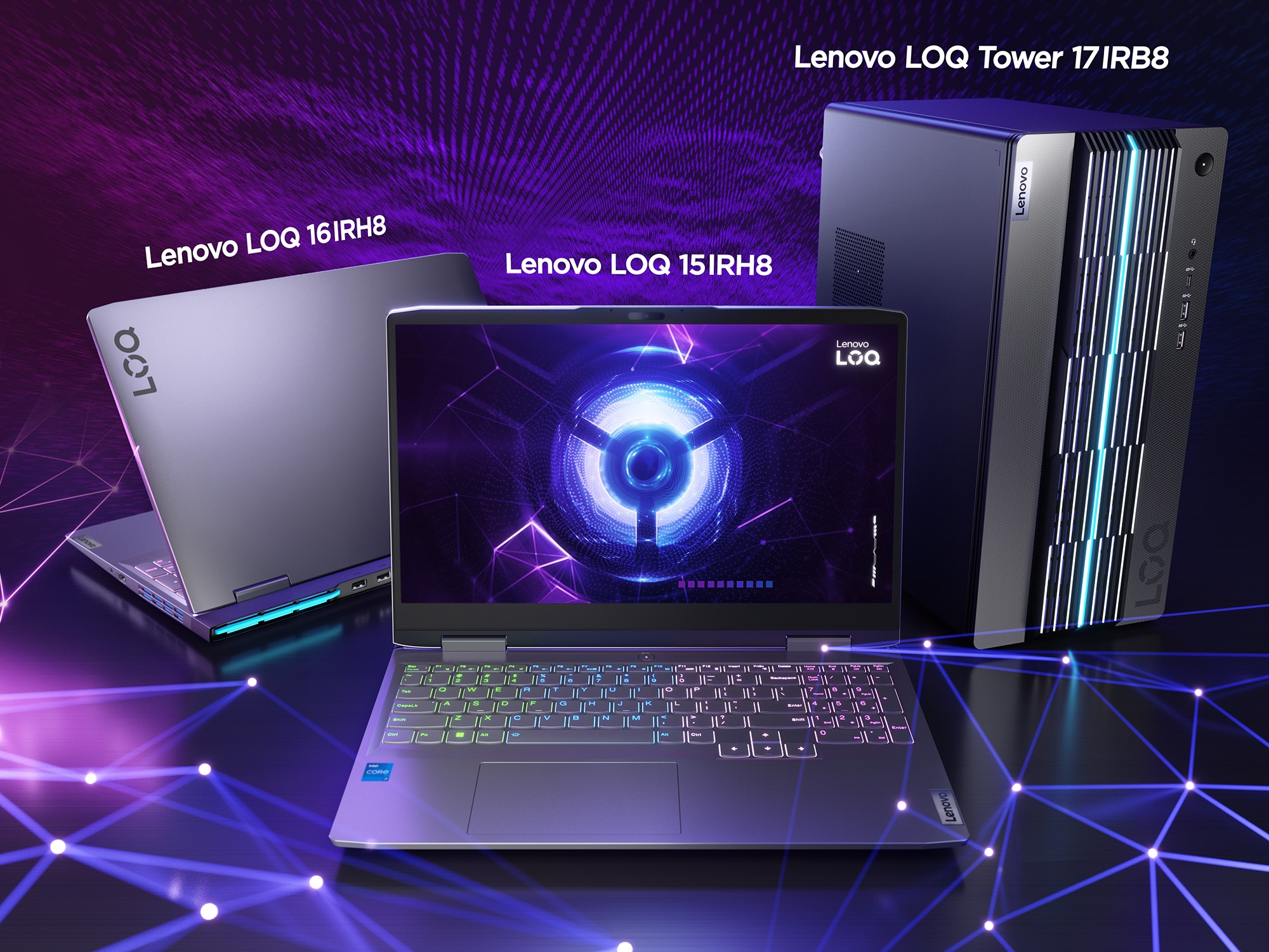 Image:Новите гейминг машини Lenovo LOQ и Tower PC