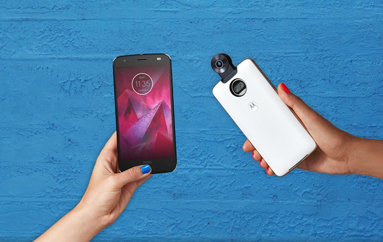 Image:Новите Moto Z² Force Edition и 360 Camera Moto Mod